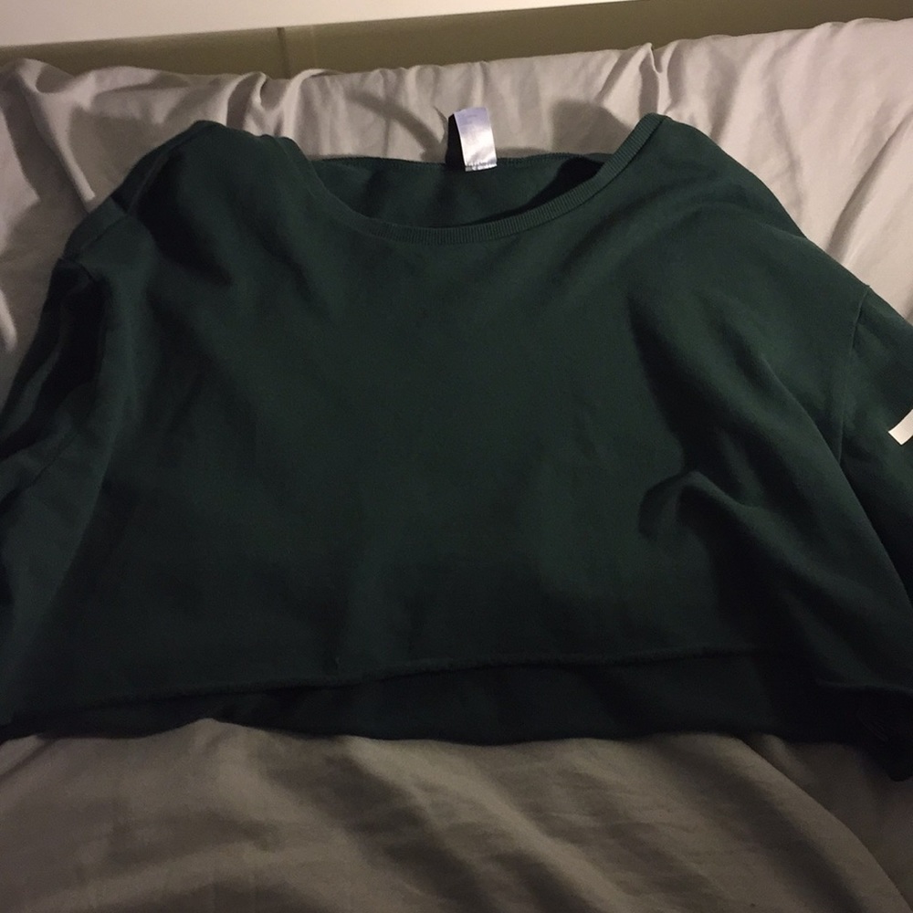 long sleeve crop top from H&M